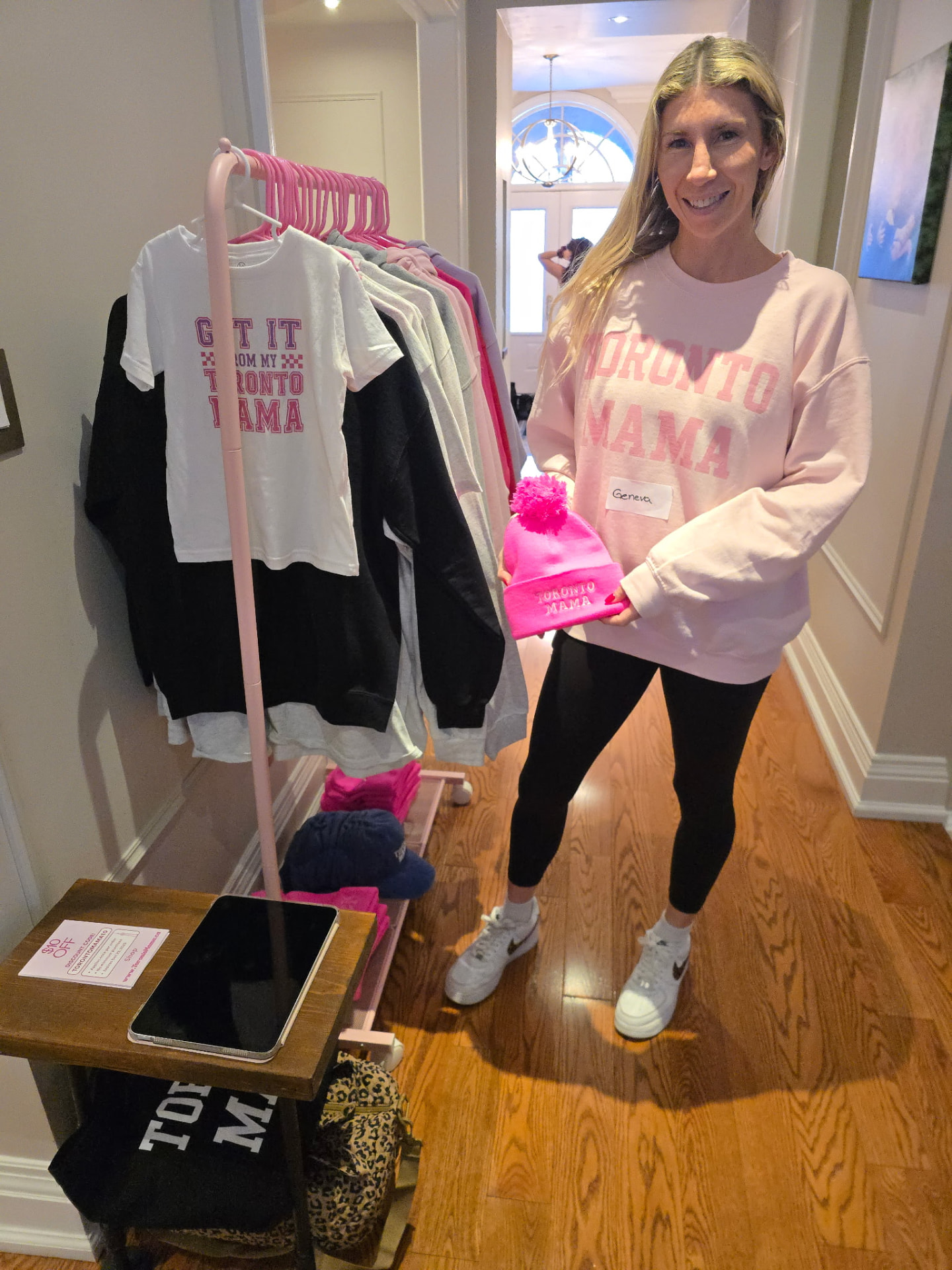 Moments from the Sweat and Sparkle holiday event