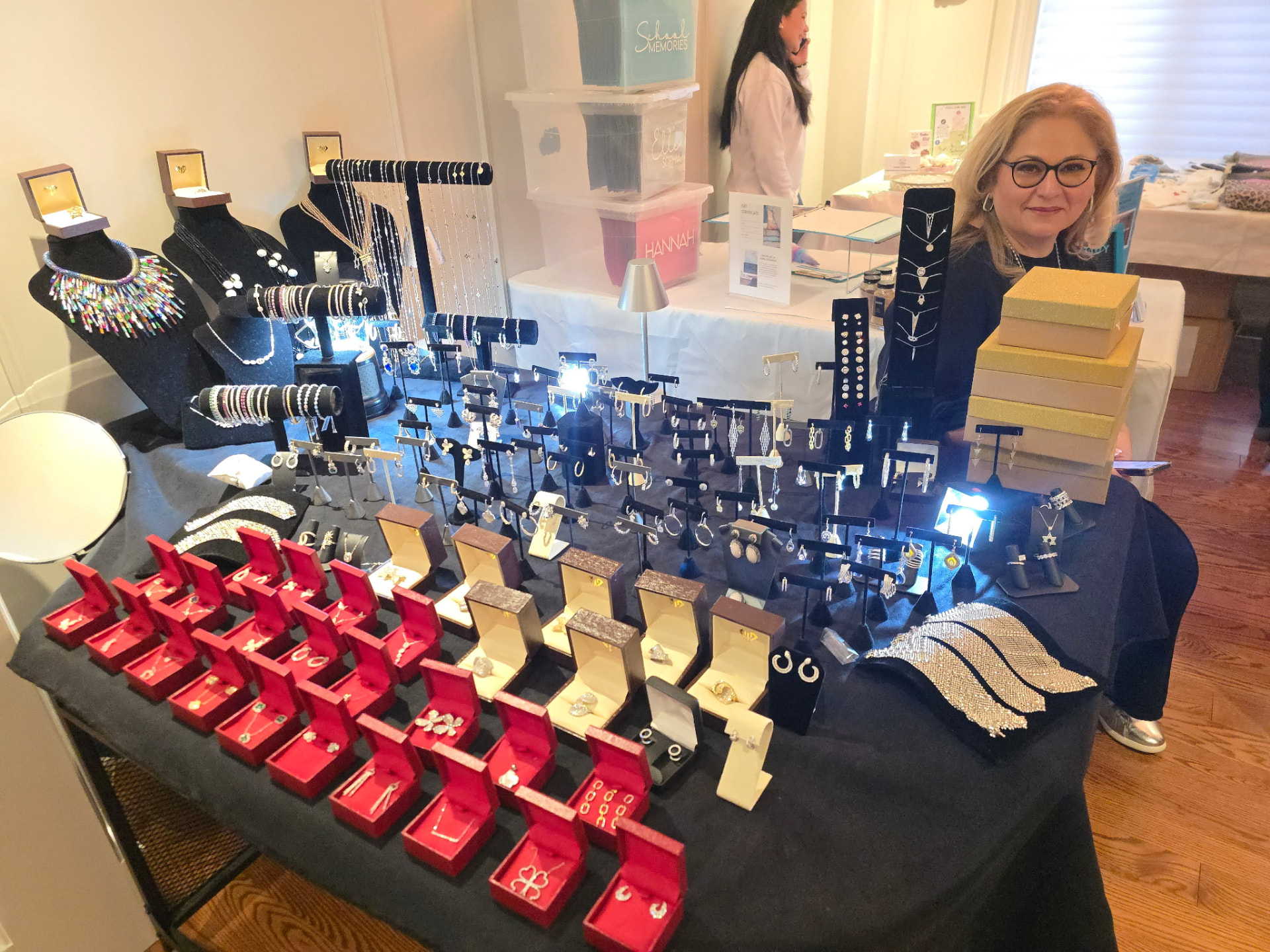 Moments from the Sweat and Sparkle holiday event