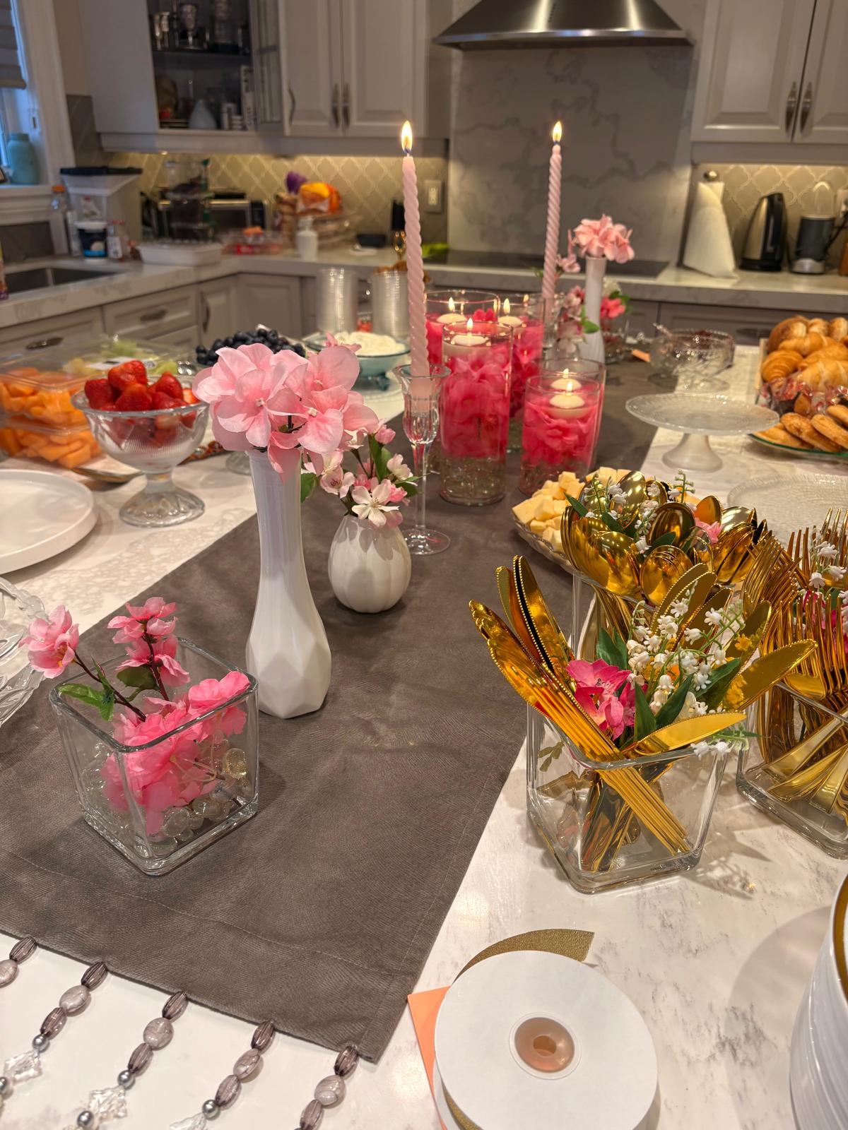 Moments from the Sweat and Sparkle holiday event
